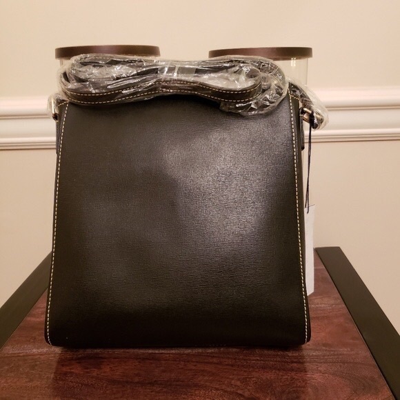 NWT Dooney and Bourke Saffiano Large Peyton Crossb - Picture 3 of 7